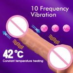 Factory Directly Wholesale Price Automatic Sock Structure Cheapest Dildo Rabbit Vibrator Penis - 图片 3