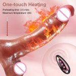 Thrusting Dildo Vibrator Sex Toys for Women Realistic Penis With Suction Cup Heating Anal Remote Control Couple Adult Games - 图片 3
