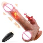 Wholesale Telescopic Realistic Dildo Vibrators Dildos for Women Sex Toy Dildo Penis Masturbator - 图片 3