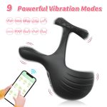 Male Prostate Massage Vibrator Anal Plug Wear Silicone Stimulate Massager Delay Ring Waterproof Toy for Men - 图片 3