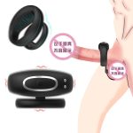 Rechargeable Remote Male Delay Ejaculation Adult Vibrating Penis Vibrating Cock Ring Sex Toys Male Sexy Toys for Men - 图片 3