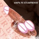 New Style Soft Realistic Silicone Dildo Soft Liquid Silicone Simulation Phallus Female Masturbator - 图片 3