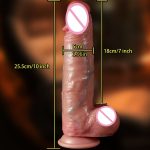 Women's Bendable Waterproof Clitoral Sucking Silicone Vibrator New Design Sex Toy With Dildo Vibrating Features - 图片 3