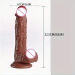 OEM Large Silicone Penis Dildo Vagina Suction Cup Soft Realistic Adult Sexy Toys Anal Butt Plug Massage for Women - 图片 3