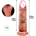 OEM Skin Soft Suction Cup Dildo Realistic Male Artificial Penis Dick Woman Masturbator Adult Sex Toys Women Dildo - 图片 3