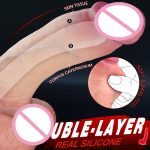 OEM Realistic Dildo Female Masturbation Adult Sexy Toys for Women Big Dildo Soft Penis Sexules Toys With Suction Cup Adult Toy - 图片 3