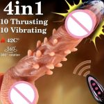 OEM AAV Fantasy Animal Thrusting Realistic Big Dildo Vibrator for Women - 图片 3