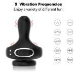 Wireless Remote Control and APP Control Wheel Lock Ring Vibration Massage Masturbator Glans Vibration Male Tire Lock Ring - 图片 3