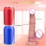 OEM Wholesale Price Realistic Dildo Vibrator With Remote Control for Women Big Thrusting Penis Dildo Vibrating Sex Toy - 图片 3