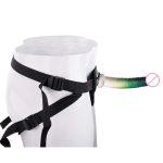 OEM Releastic Dildo Plastic Penis with Belt Sex Toy for Lesbian Sex Toys Strap on Dildo Penis with Belt for Women - 图片 3