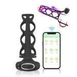 Low Price Sex Toys for Mans Lock Ring App Control Pneis Extended Silicone Cover Reusable Sex Toy - 图片 4