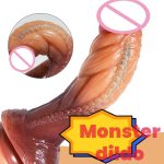 OEM Silicone Monster Dildo Dog Animal Dog Dildo Masturbators Sexy Toys for Women Couple - 图片 4