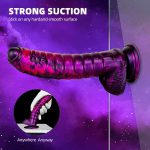 OEM Liquid Silicone G-Spot Vaginal Anal Masturbation Sex Toy Alien Fantasy Dragon Monster Anal Dildo Male Butt Plug - 图片 4