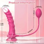 OEM APP Electric Strap on Dildo Sex Toys for Lesbian Anal Plug Dildo Vibrator for Women - 图片 4