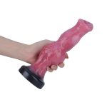 OEM 6'' Inch Monster Dildo Fantasy Horse Soft Anal Dildo with Big Knot Dog Knot Dildo with Suction Cup Anal Toys for Men - 图片 4