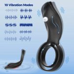 Soft Silicone Ejaculation Time Delay Rings Vibrators Couple Long Time Cock Ring for Men - 图片 4