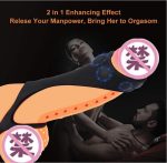 Soft Silicone Ejaculation Time Delay Rings Vibrators Couple Long Time Cock Ring for Men - 图片 4