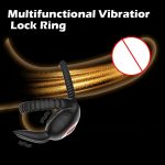 Wholesale Cock Ring Clitoral Stimulator Vibrating Couple Silicone Ring Man Penis Rings for Men Ejaculation Delay - 图片 4