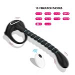 Cock Ring Prostate Vibrator Sex Toys for Men APP Wireless 10 Mode Testicle Massage Anal Butt Plug Penis Ring Male Masturbator 18 - 图片 4
