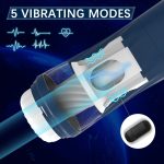 Realistic Silicone Sex Machine for Men Masturbating 5 Vibration 5 Thrusting 3 Rotating Adult Male Masturbators - 图片 4