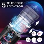 Factory Wholesale Man Masturbation Thrusting Male Masturbator Telescopic Rotation Silicone Vagina Masturbation Sex Toys - 图片 4