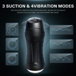 Automatic Suction Vibrator Realistic Artificial Vagina Masturbating Adult Male Masturbator Cup Sex Toys for Men - 图片 4