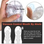 High Quality Multi Colors Hand Held Transparent Clear Masturbation Cup Sex Tool for Men Masturbator - 图片 4