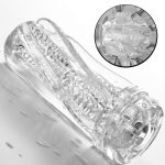 High Quality Crystal Silicone Male Masturbation Cup for Male Masturbation Adult Sex Products for Men - 图片 4