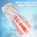 Upgraded 7 Vibration & Suction Hands Free Pocket Pussy Male Stroker Automatic Sucking Male Masturbators Adult Toy for Men - 图片 4