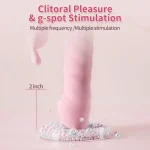 Factory Direct Sale Thrusting Vibrator Telescopic Dildo Vibrators Thrusting Vibrator Sex Toy for Women - 图片 4