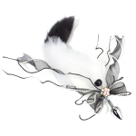 OEM Top Selling Colorful Long Plush Silver fox Tail Anal Plug SM Game Stainless Steel Anal Plug Big - 图片 4