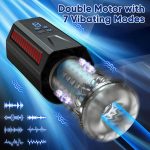Automatic Dual Vibration Telescopic Electric Men Masturbator Machines Thrusting Rotating Male Stroker Cup Masturbation Tools - 图片 4