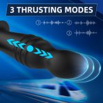 2023 Best Anal Vibrator Thrusting Anal Toy Remote Controlled Vibrating Prostate Massager Silicon Anal Butt Plug for Men - 图片 4