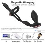 APP Control Vibrator Anal Butt Plug Sex Toys for Woman Pussy and Anal Prostate Massager Cock Ring Anal Plug - 图片 4