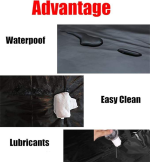 OEM PVC Vinyl Allergy Relief Bed Hypoallergenic Sex Game Bedding Sheets Disposable Waterproof Bed Sheet - 图片 4