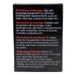 50 Positions Bandage Game Fun Sex Couple Foreplay Fun Couple Sex Positions Cards - 图片 4