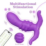 OEM Bluetooth APP Control Penetration Vagina Dildo Vibrator Female Clit Stimulator Wearable Panties Adult Sex Toys - 图片 4