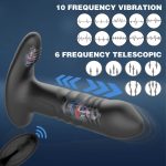 APP Remote Control Thrusting Anal Plug Vibrators Men Prostate Massager Masturbators Vibrators for Men Sex Toys for Men - 图片 4
