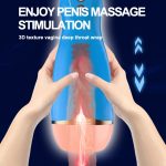 Automatic Male Masturbator Vagina Real Pussy Pocket Electric Vibration Massage Voice Interact Machine Sex Toy for Men Male - 图片 4