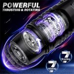 OEM Rechargeable Automatic Thruting Vibration and Voice Masturbator Male Adult Sex Toys - 图片 4
