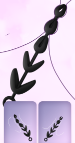 OEM Men and Women's Extra Long Large Opening Bead Anal Plug Vestibule Anal Masturbator Alternative Toy Adult Sex Toys - 图片 4