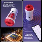 Automatic Sucking Male Machine Oral Vaginal Penis Vibrator Sex Toy for Men Masturbation Cup Machine Masturbator for Men - 图片 4