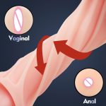 Automatic Male Masturbator Cup Open-ended Vibrating Realistic Vagina Masturbation Cup Pocket Pussy SexToy for Men Adult Supplies - 图片 4