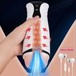 Male Sex Toy Sucking Vibrator Penis Masssger Masturbator Cup for Men Video Voice Vaginal Suction Pocket Pussy Adult Product - 图片 4