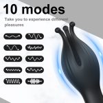 Best Seller 10 Vibration Modes Pocket Sex Cup Automatic Male Masturbation Glans Trainer - 图片 4