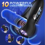 Portable Male Vibrator Sex Trainer Toy With 10 Double Head Bite Vibration Men's Training Stimulator for Masturbation Cups - 图片 4