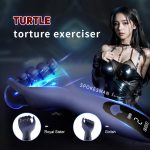 LED Display Finger Male Masturbation Stimulated Vibration Testicular Massager Masturbator Cup Sex Toys for Men - 图片 4