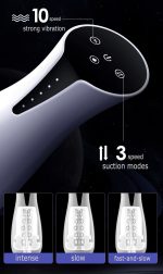 OEM Best Electric Masturbator Sex Toy for Men 10 Speed and 3 Suction Modes Convenient for Home Use - 图片 4