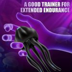 OEM 10 Vibration Patterns Male Masturbator Stroker Wrapping Tentacle Male Vibrator for Penis Clitoris Nipple Stimulation - 图片 4