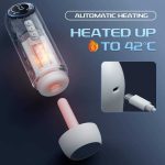 OEM Realistic Pocket Pussy Mens Stroker Milking Machine Sucking Thrusting Heating Automatic Male Masturbator Sex Toys - 图片 4